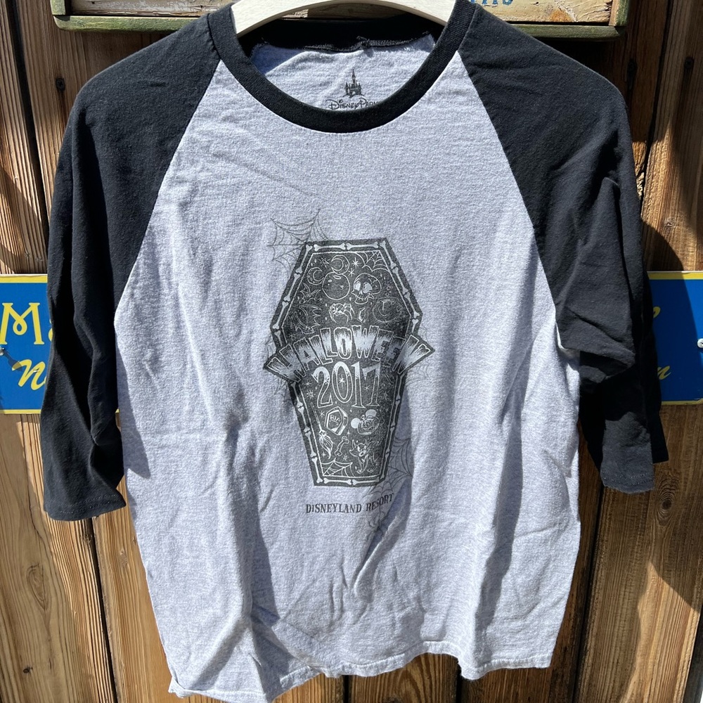 Disneyland Halloween 2017 Baseball Tee